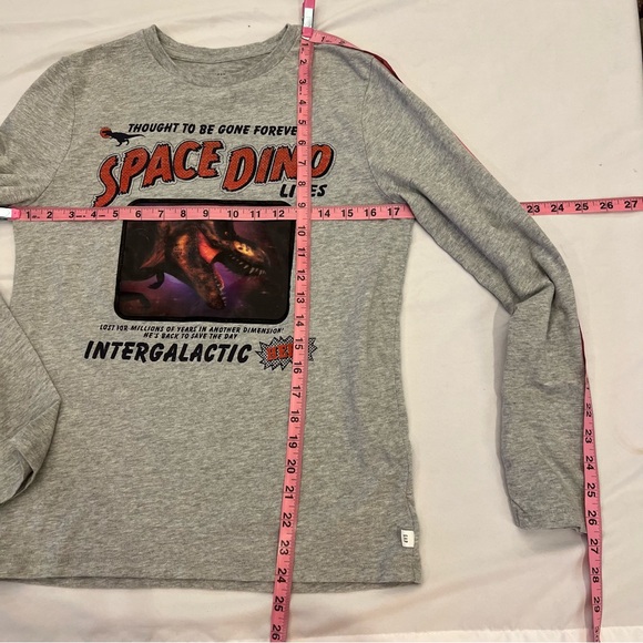 Gap Kids Interactive Dinosaur Lenticular Graphic T-Shirt Size XXL (14/16) EUC - Picture 10 of 10